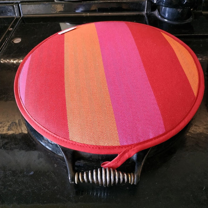 Aga Hob Cover Red Orange Pink | Heat Efficient