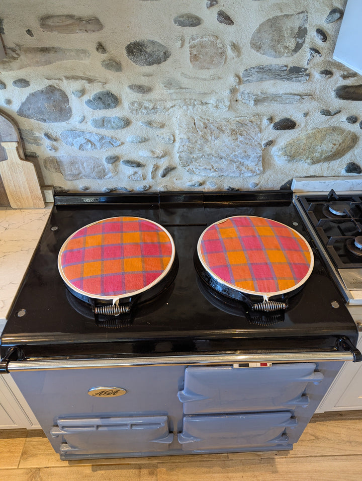 Cosy Marigold Aga Hob Cover | Limited Edition Cottage Charm Maison Elhoria