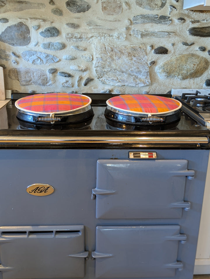 Cosy Marigold Aga Hob Cover | Limited Edition Cottage Charm Maison Elhoria