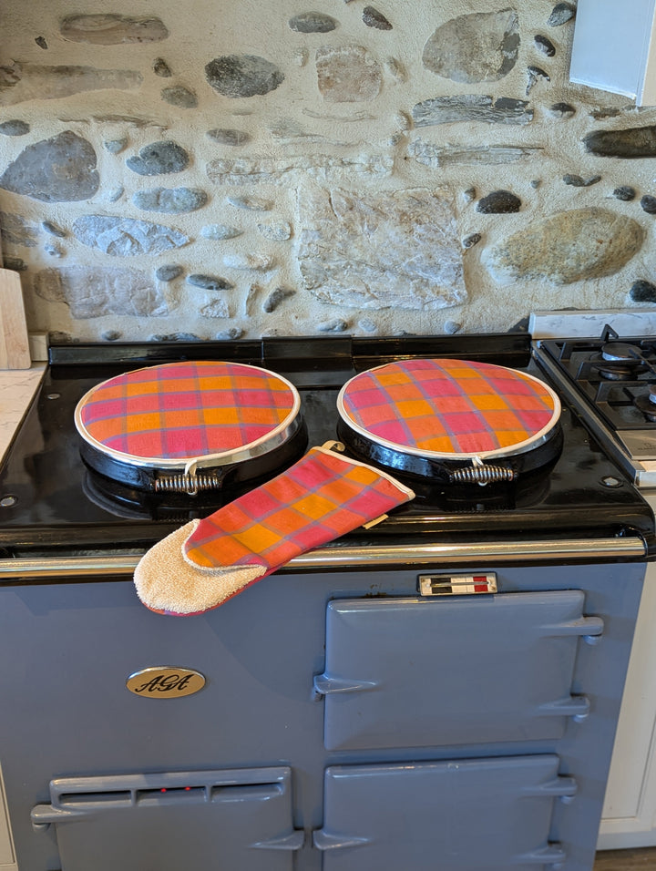 Cosy Marigold Aga Hob Cover | Limited Edition Cottage Charm Maison Elhoria