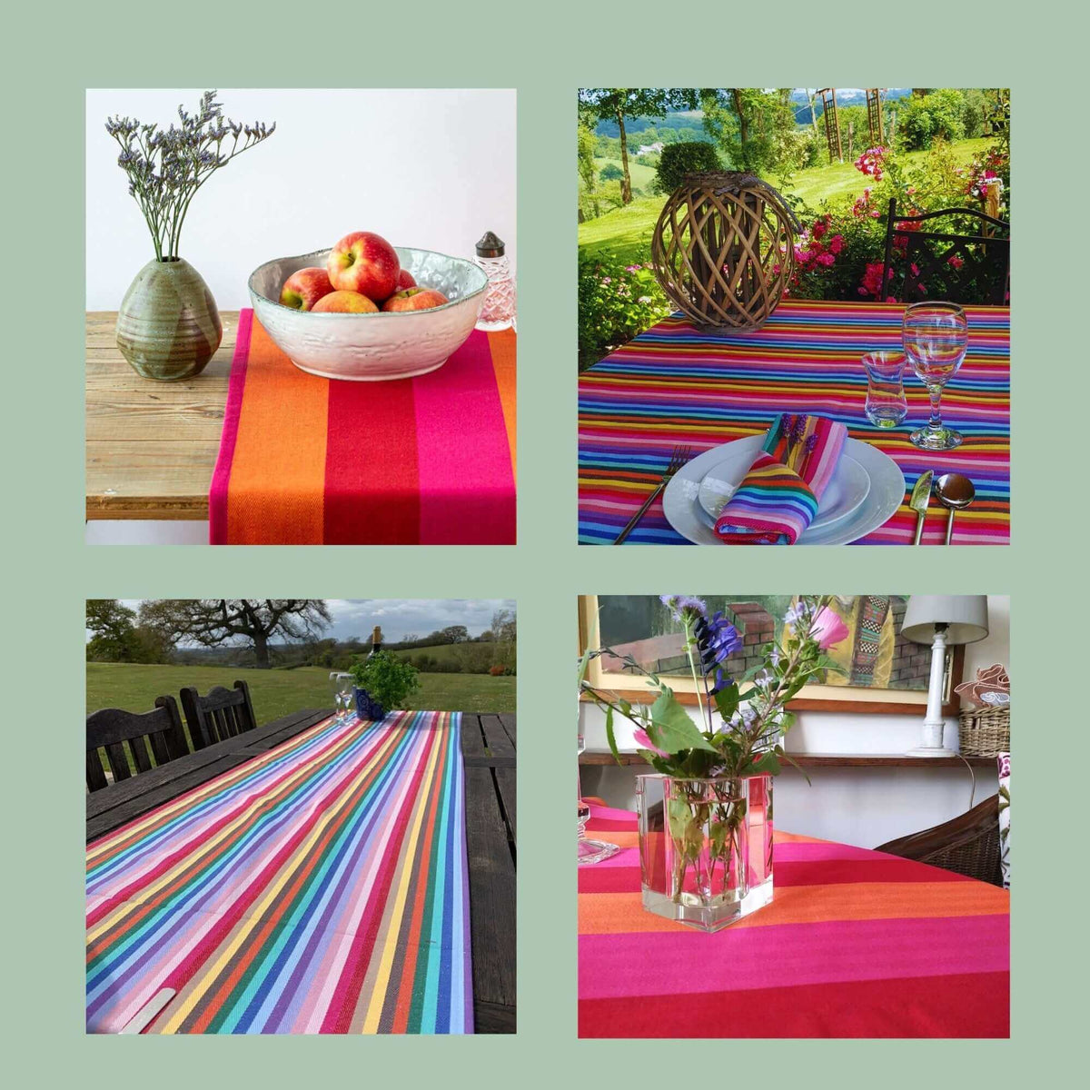 Custom Made Water Repellent Tablecloths & Runners – cotton, just better ...