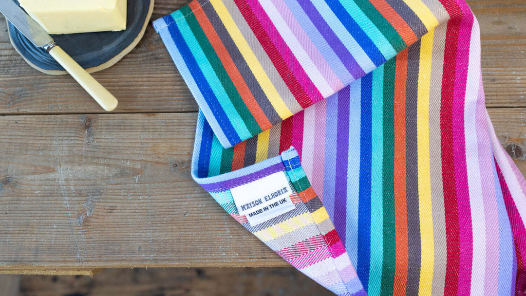 Tea Towel Rainbow