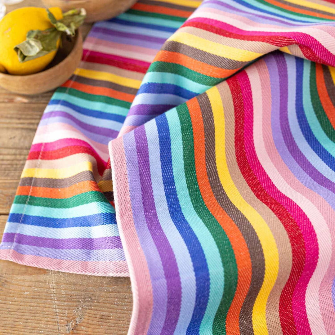 Tea Towel Rainbow